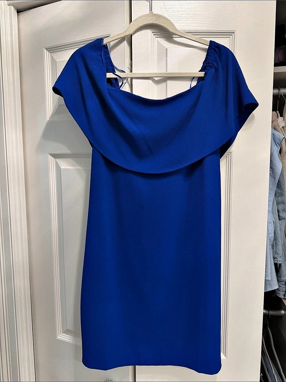Charles Henry  Blue Mini Dress Size Medium Like New